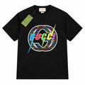 Gucci GG Lightning Logo T-Shirt – Black