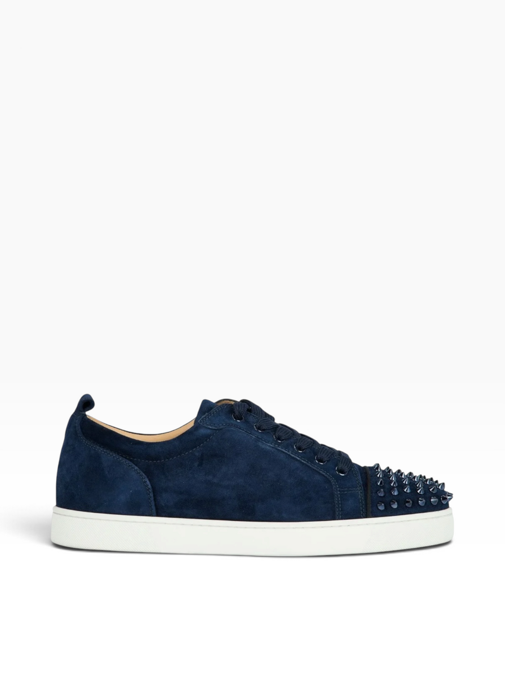 Christian Louboutin Louis Junior Spikes Sneakers Navy Blue