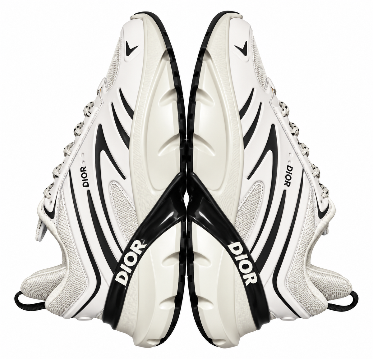 Dior B22 Sneakers – White/Black