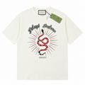 Gucci L’Aveugle Par Amour Snake T-Shirt – White