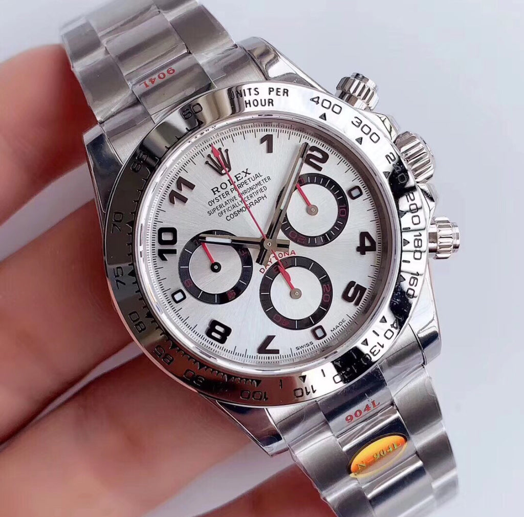 Rolex Daytona Cosmograph – Silver/White Panda
