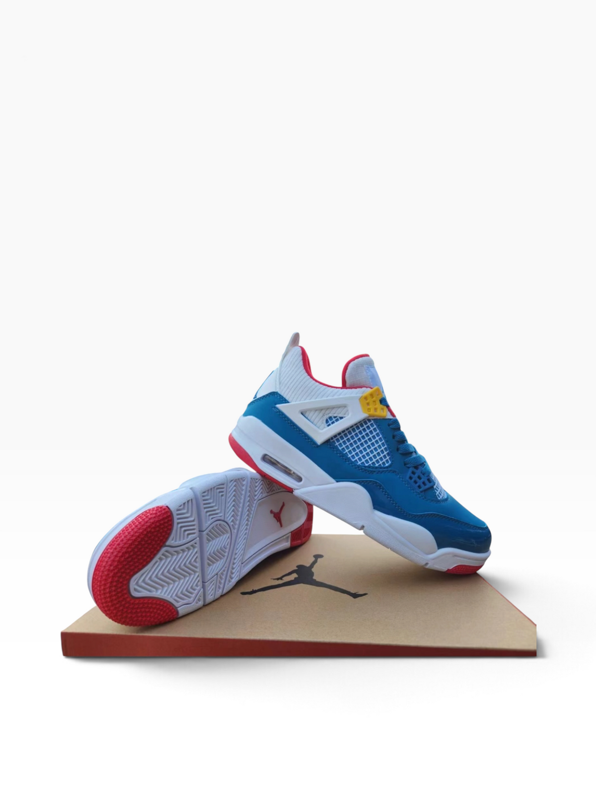 Jordan 4 Retro - Blue/Red/White