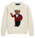 Polo Ralph Lauren Polo Bear Crewneck Sweater – Cream