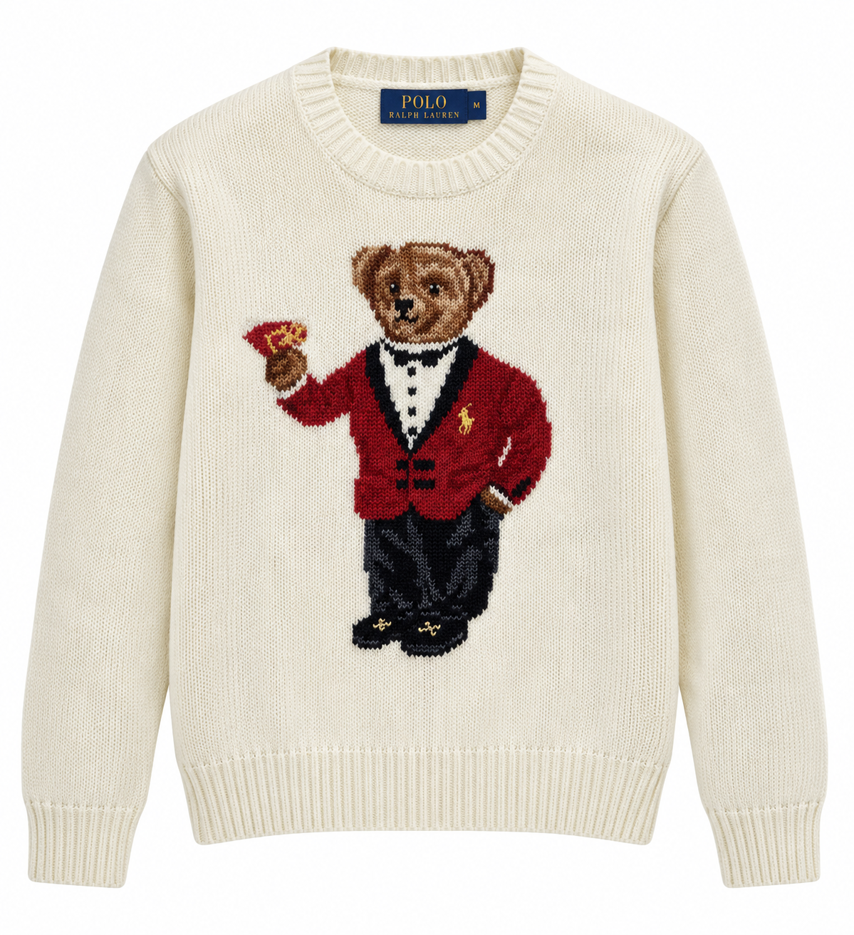 Polo Ralph Lauren Polo Bear Crewneck Sweater – Cream