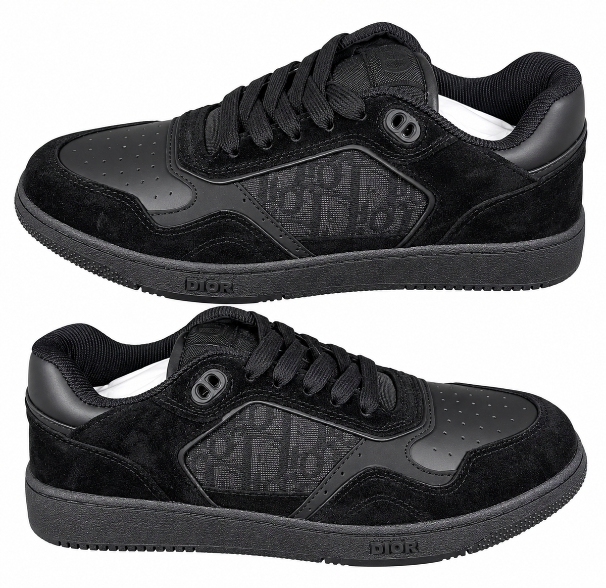 Dior B27 Low Top Sneakers – Black