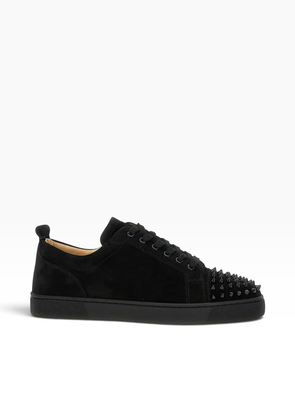 Christian Louboutin Louis Junior Spikes Sneakers - Black