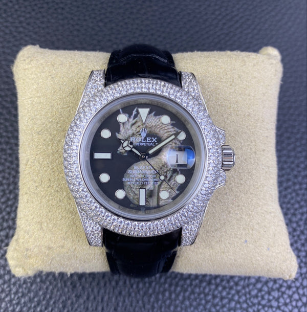 Rolex Submariner Diamond Edition – Silver/Black