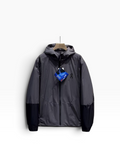 On Running Colorblock Hooded Jacket – Grey/Black