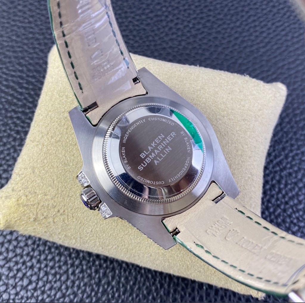 Rolex Submariner Diamond Edition – Silver/Green