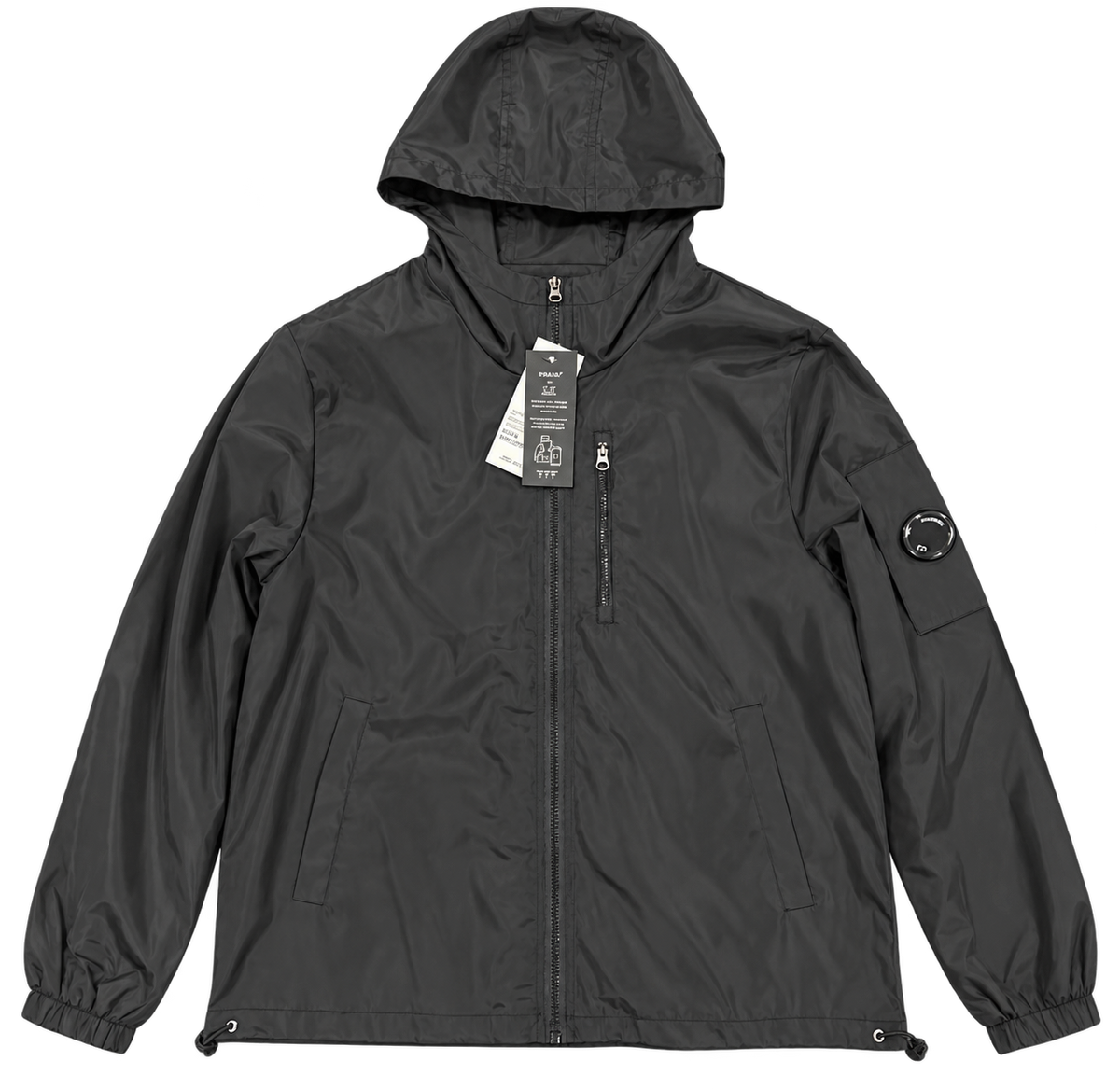 C.P. Company Hooded Technical Jacket – Black