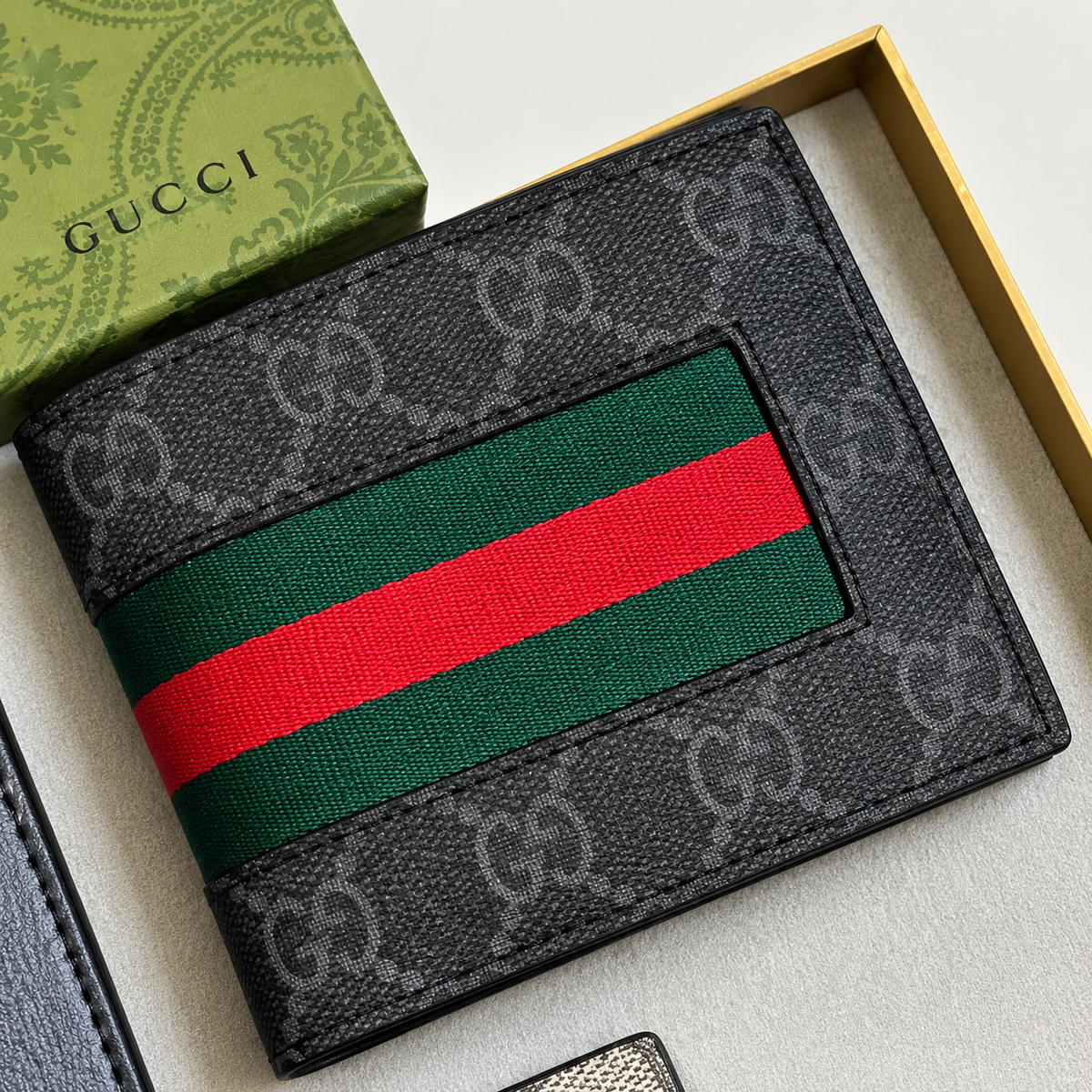 Gucci GG Supreme Black/Grey