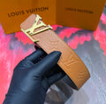 Louis Vuitton Initiales Belt – Brown/Gold