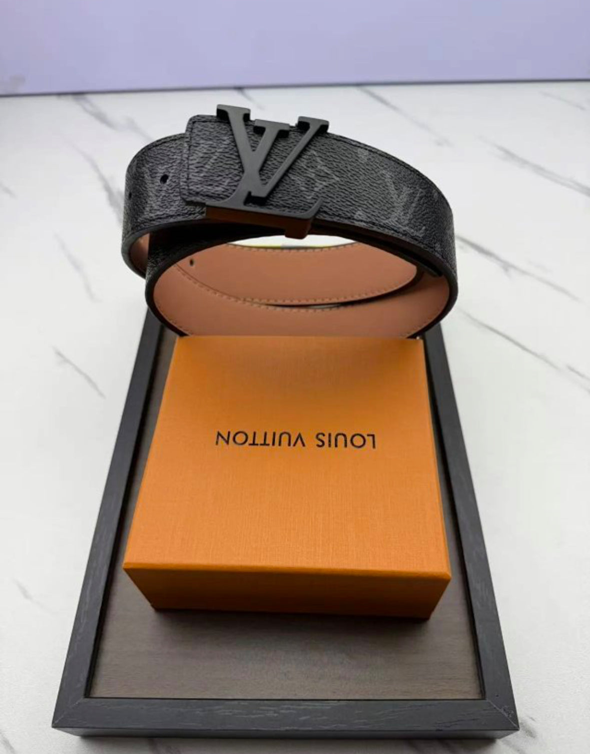 Louis Vuitton belt black