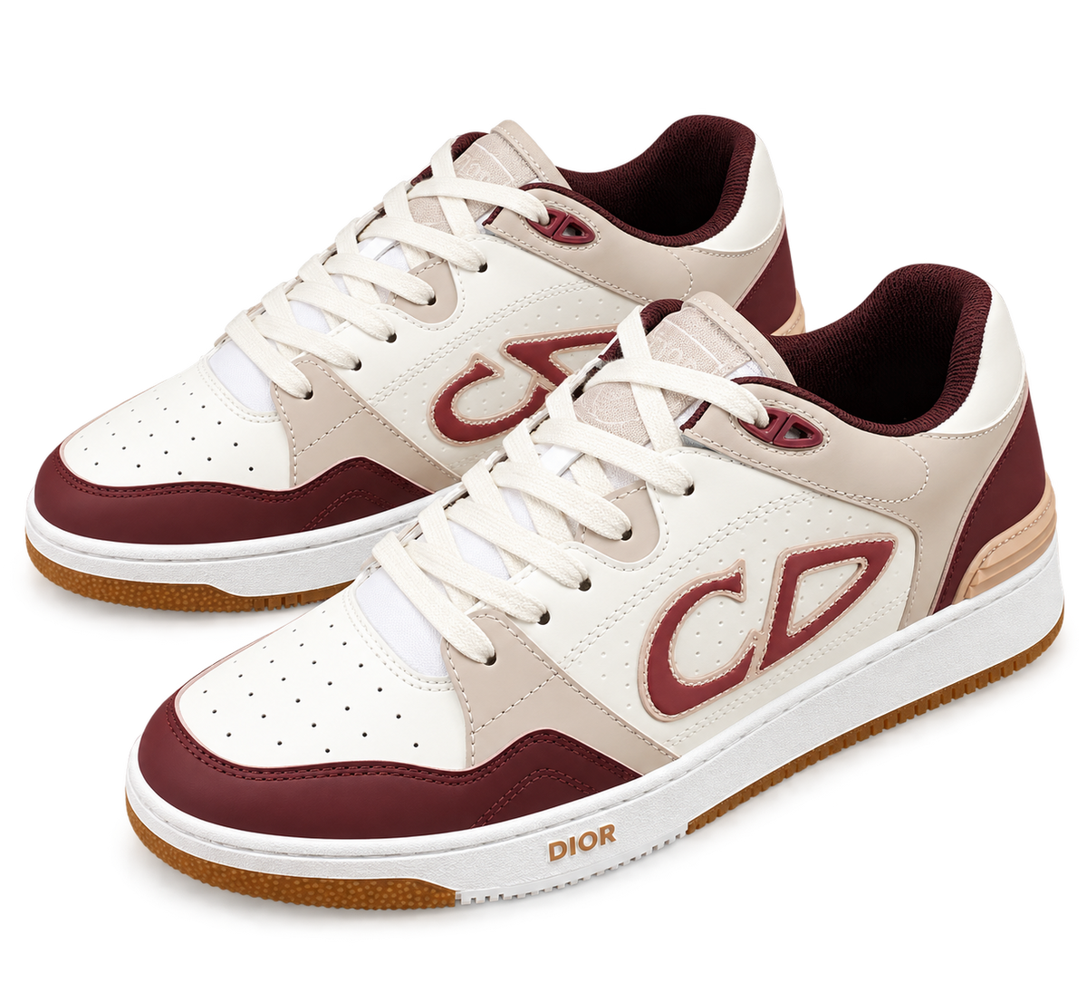Dior B57 – White/Burgundy