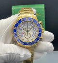Rolex Yacht-Master II Yellow Gold Blue Bezel