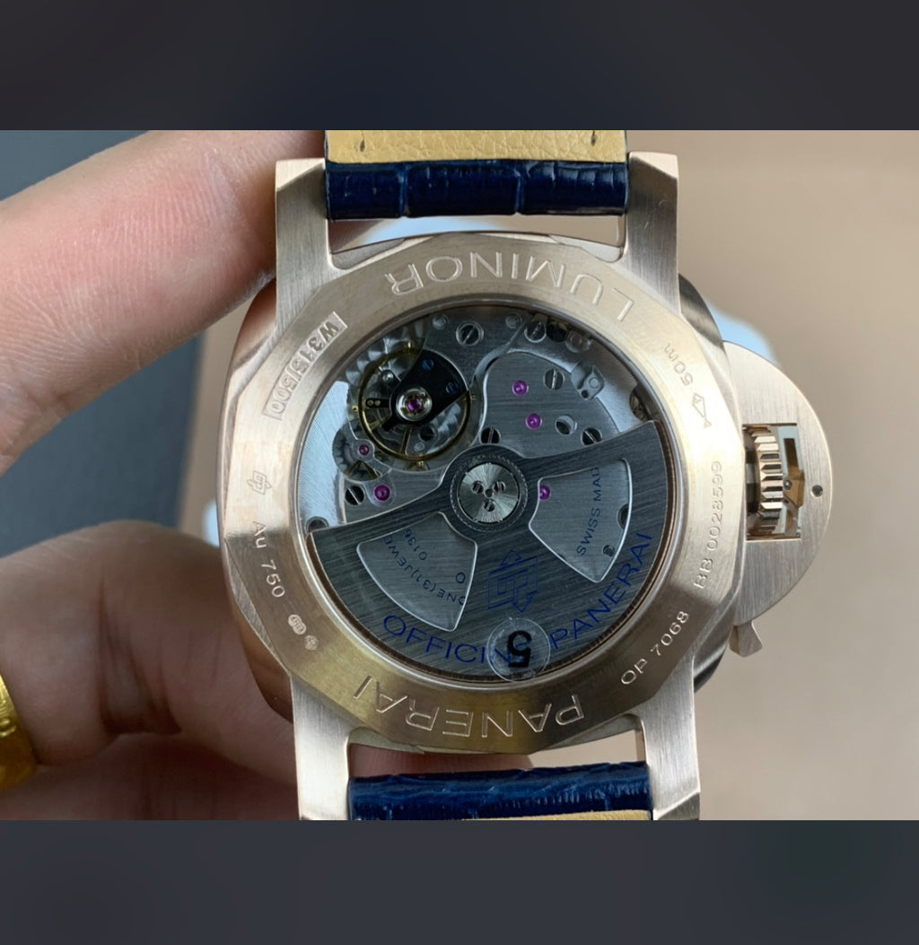 Panerai Luminor Marina Automatic – Rose Gold/Blue