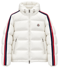Moncler Puffer Jacket – White/Navy/Red