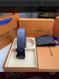 Louis Vitton belt Blue edition