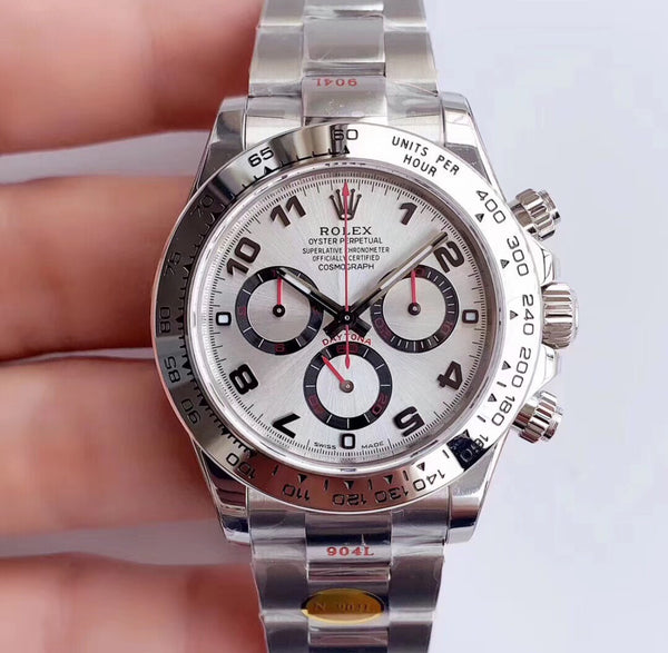 Rolex Daytona Cosmograph – Silver/White Panda