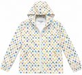 Louis Vuitton Multicolor Hooded Windbreaker – White