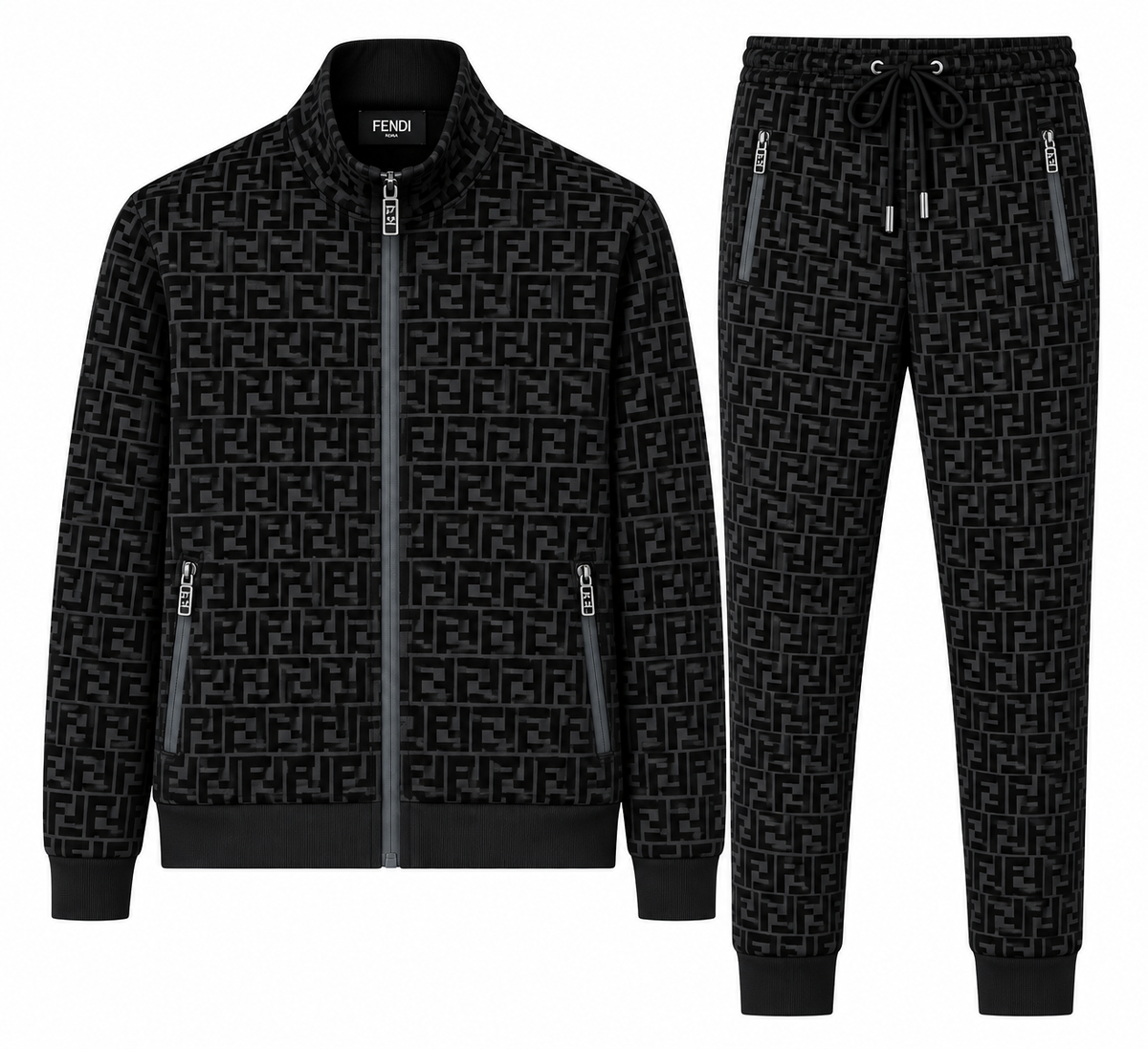 Fendi Tracksuit – Black Monogram