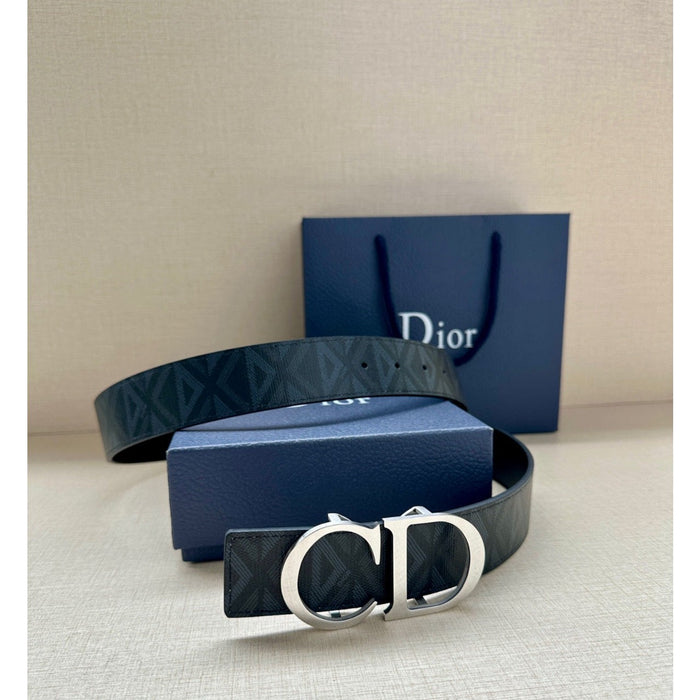 Cintura Dior Oblique Saddle – Nero
