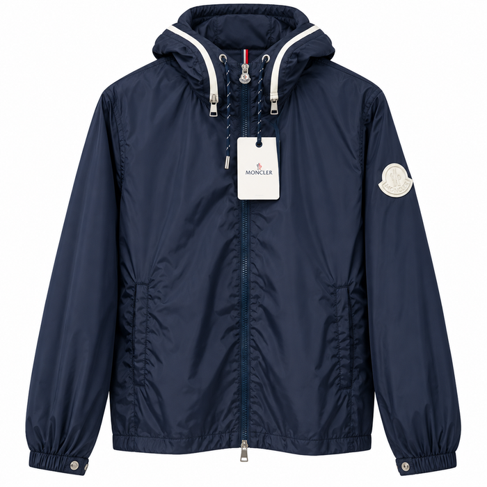 Piumino Moncler – Azzurro/Nero