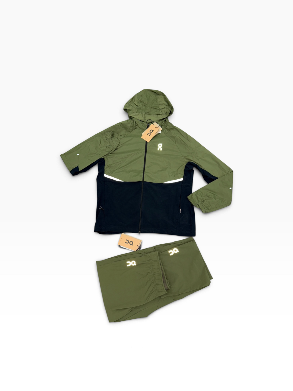 On Tracksuit - Green/Black