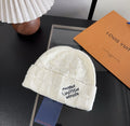 Louis Vuitton Monogram Knit Beanie – White