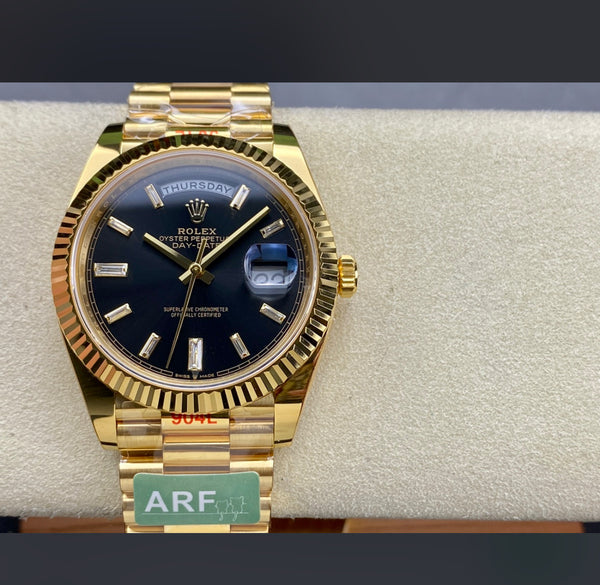 Rolex Day-Date 40 – Yellow Gold/Blue