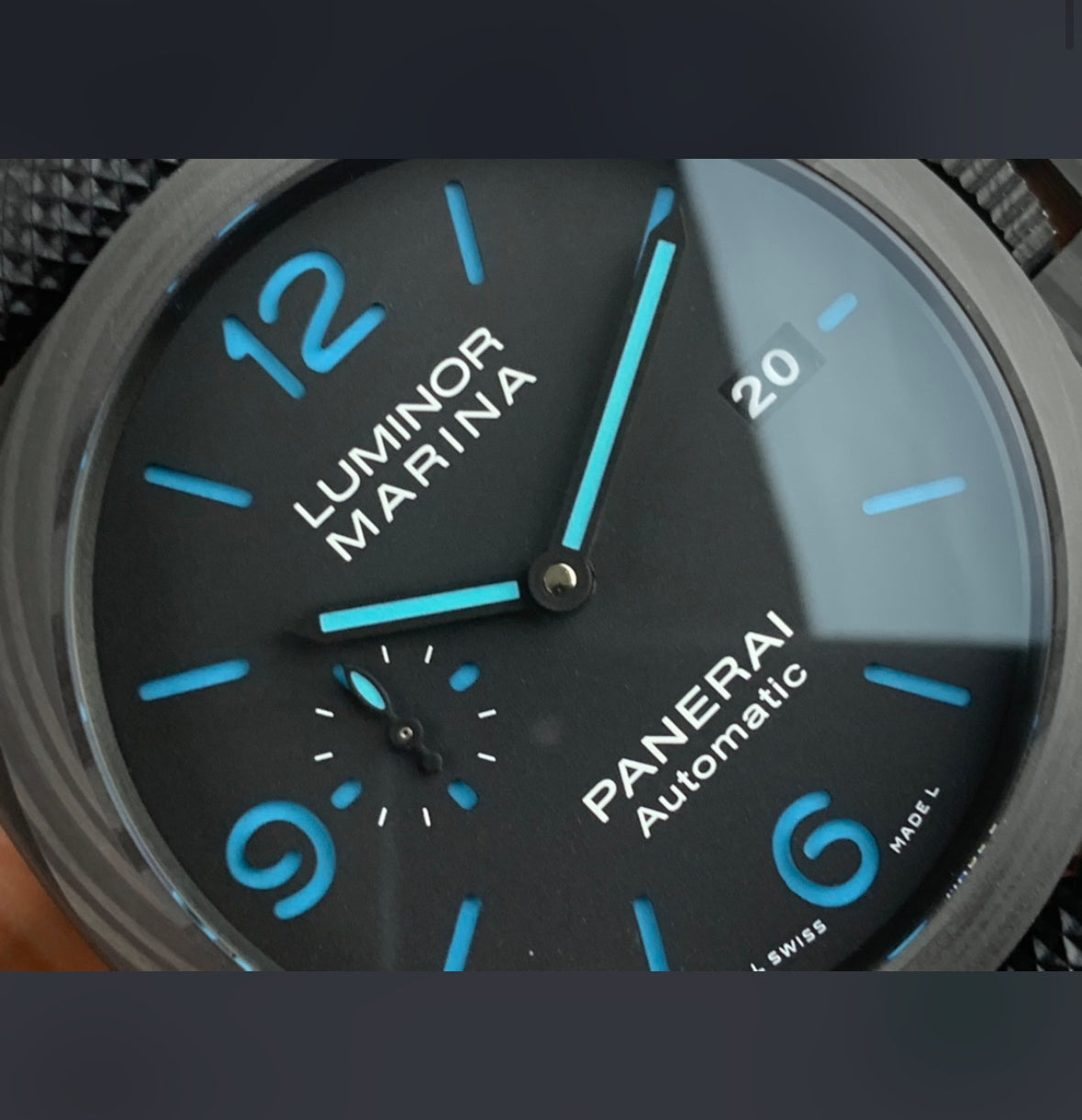 Panerai Luminor Marina Carbotech – Black/Blue