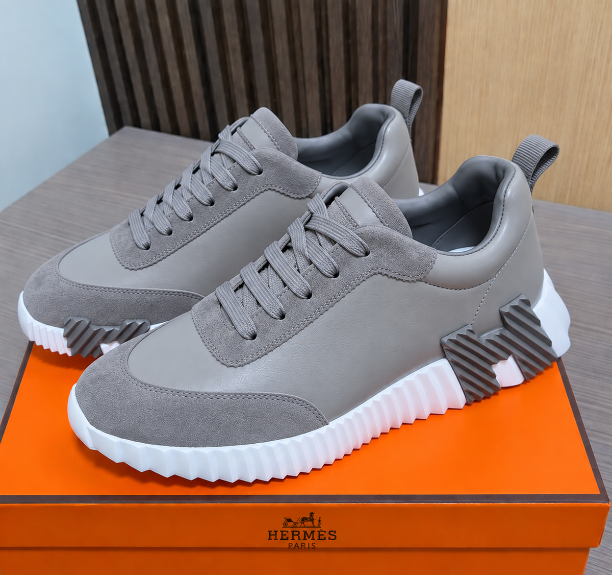 Hermès Bouncing Sneaker – Grey