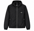 Prada Re-Nylon Hooded Jacket – Black