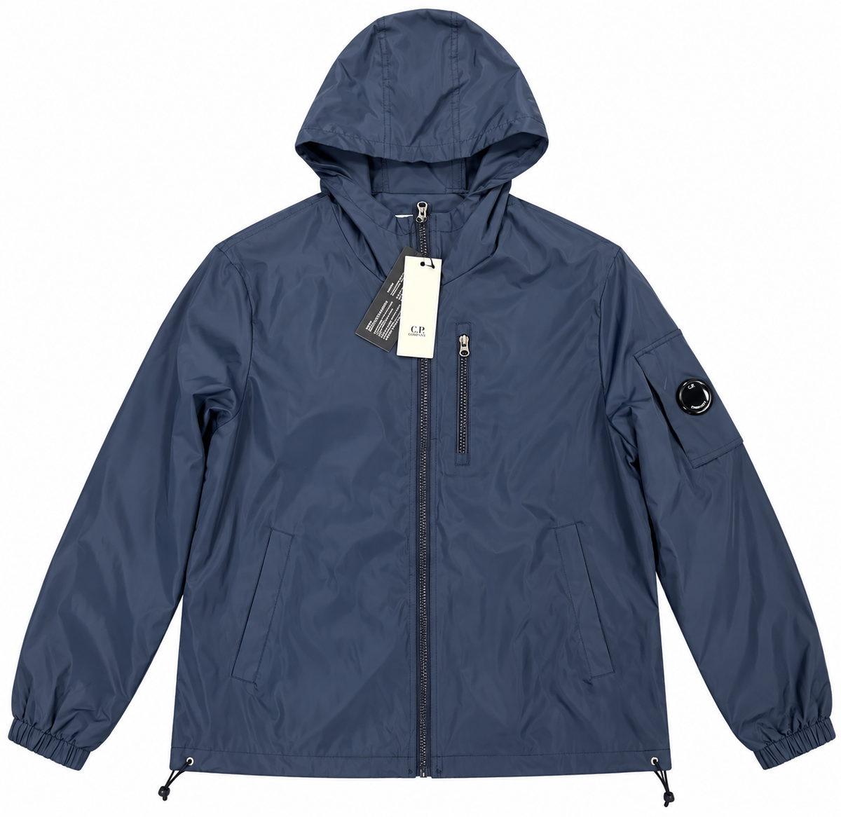 C.P. Company Hooded Technical Jacket – Navy Blue