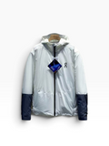 On Running Colorblock Hooded Jacket – Silver/Navy