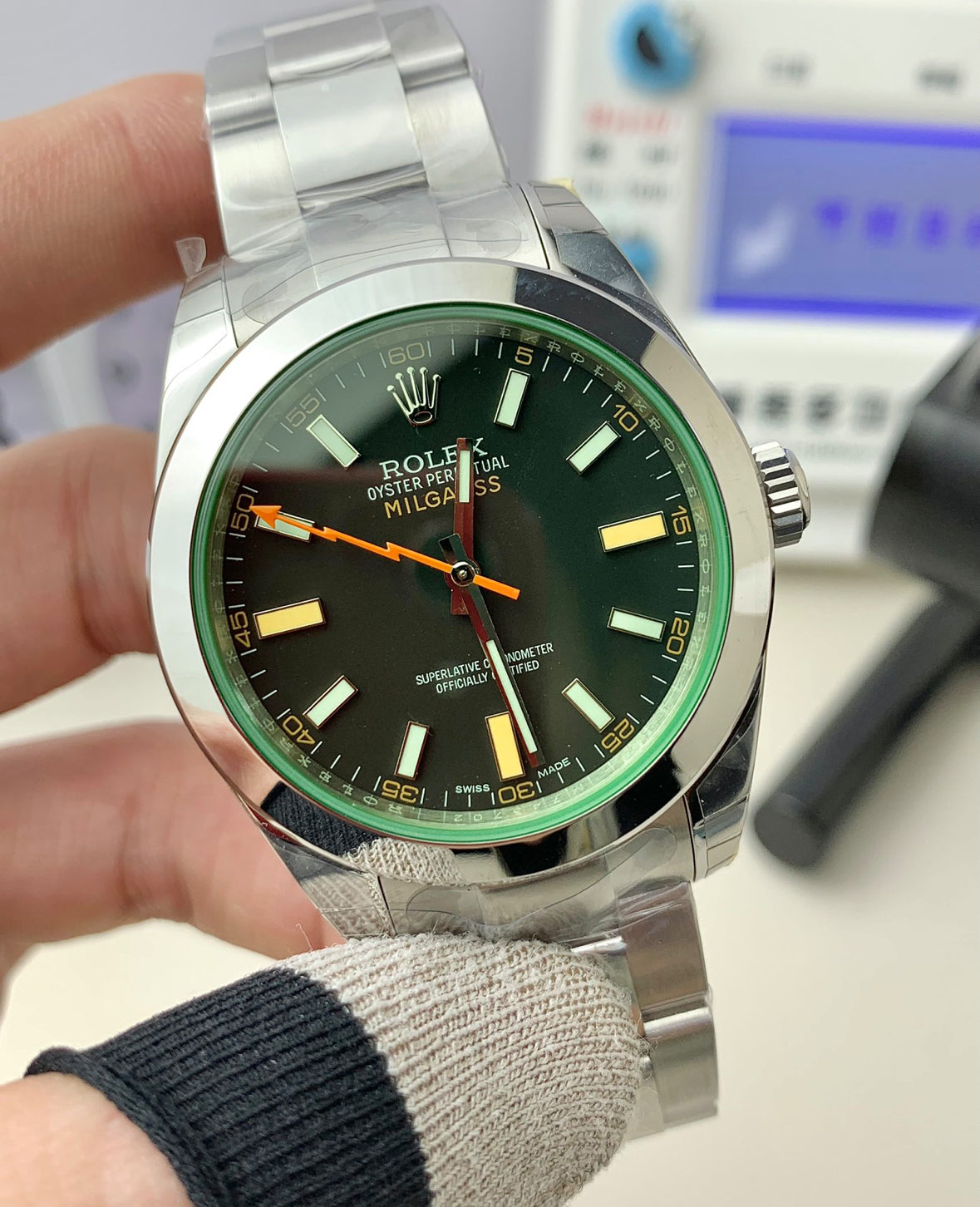 Rolex Milgauss – Black/Green Dial