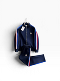 Moncler Navy Tricolour Tracksuit