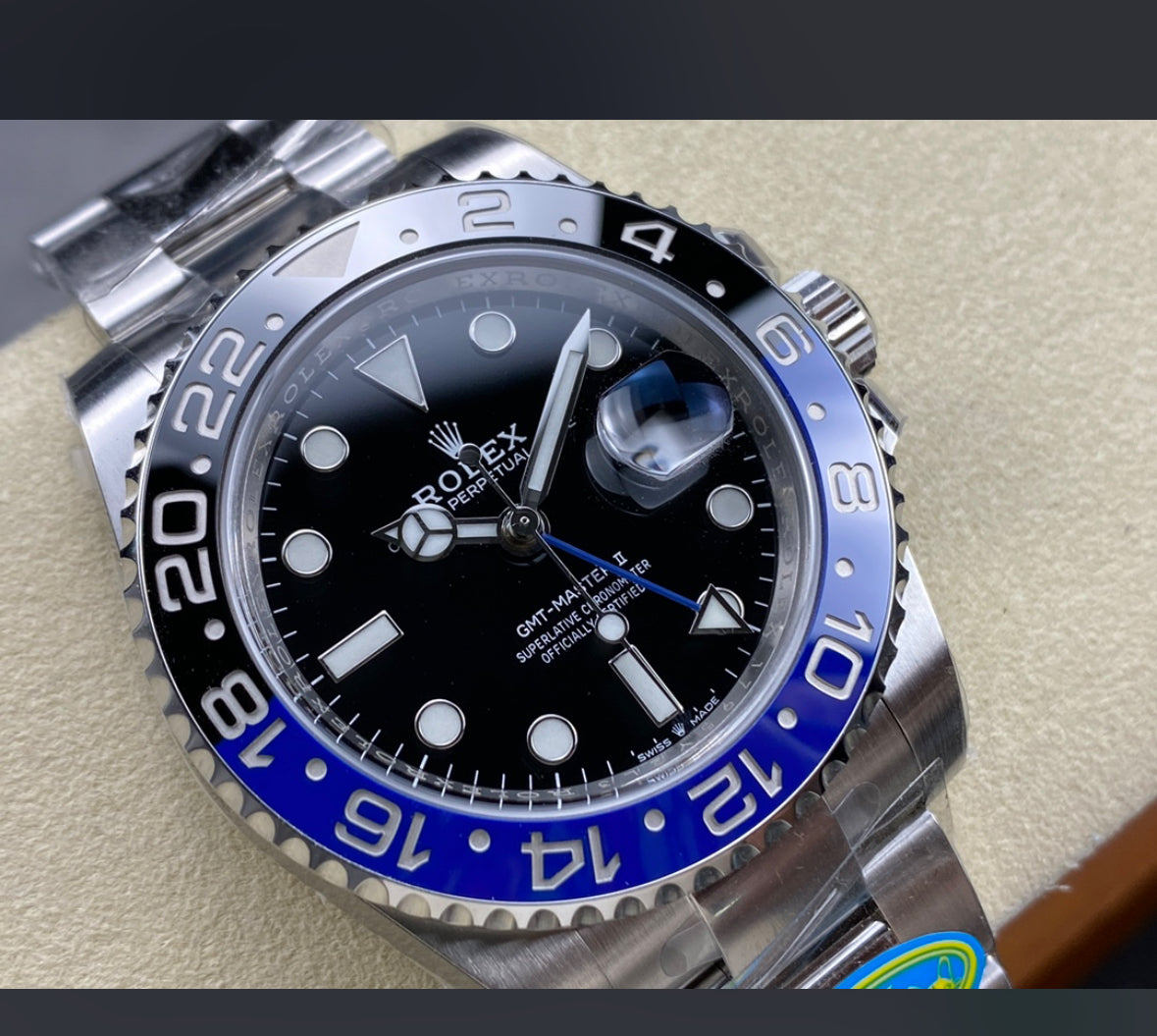 Rolex GMT-Master II "Batman" – Black/Blue