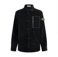 Stone Island Corduroy Overshirt – Black
