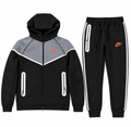 Nike Tech Fleece Tracksuit- Black/Grey