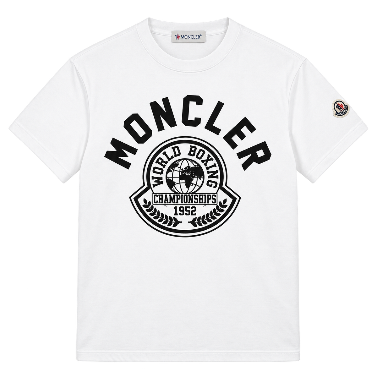 Moncler Boxing Championships T-Shirt – White