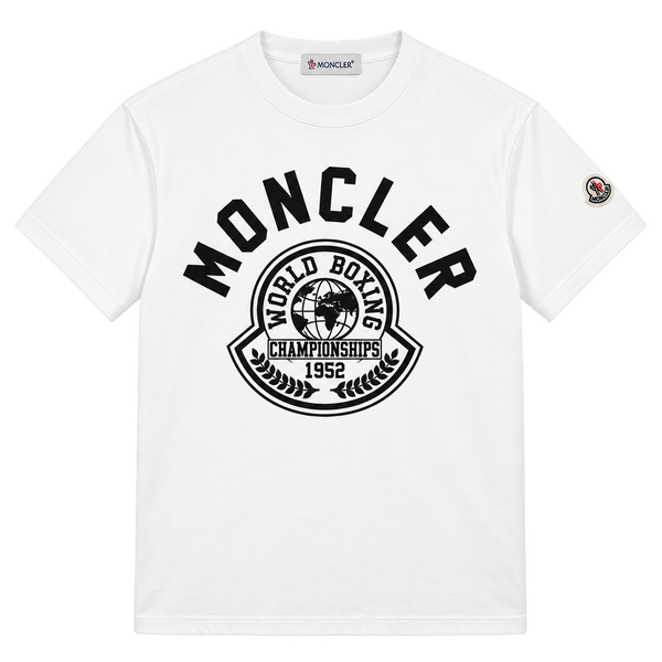 Moncler Boxing Championships T-Shirt – White