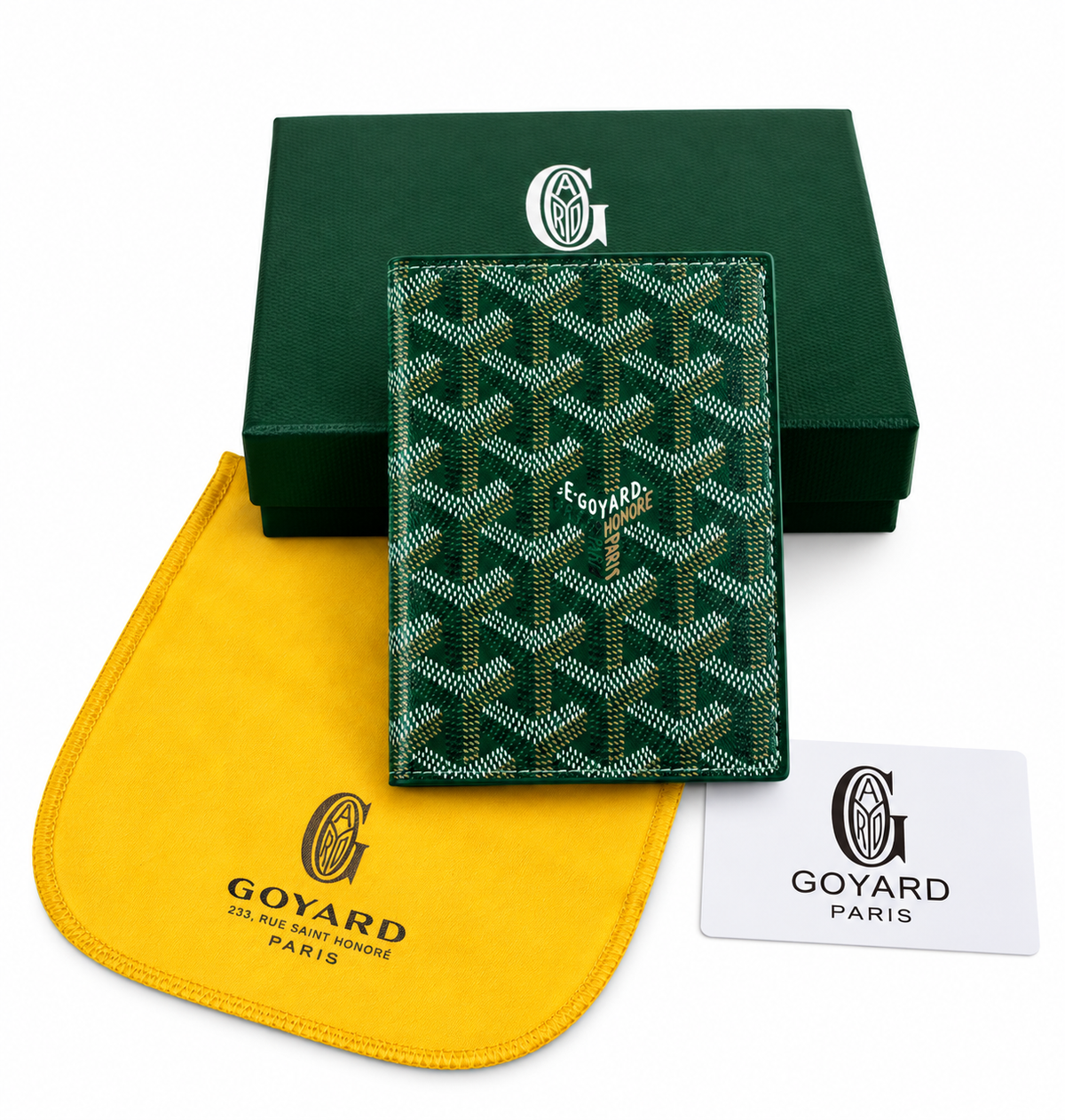 Goyard Paris wallet special edition - Green