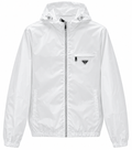 Prada Re-Nylon Hooded Jacket – White