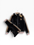 Burberry Black Check Hooded Tracksuit