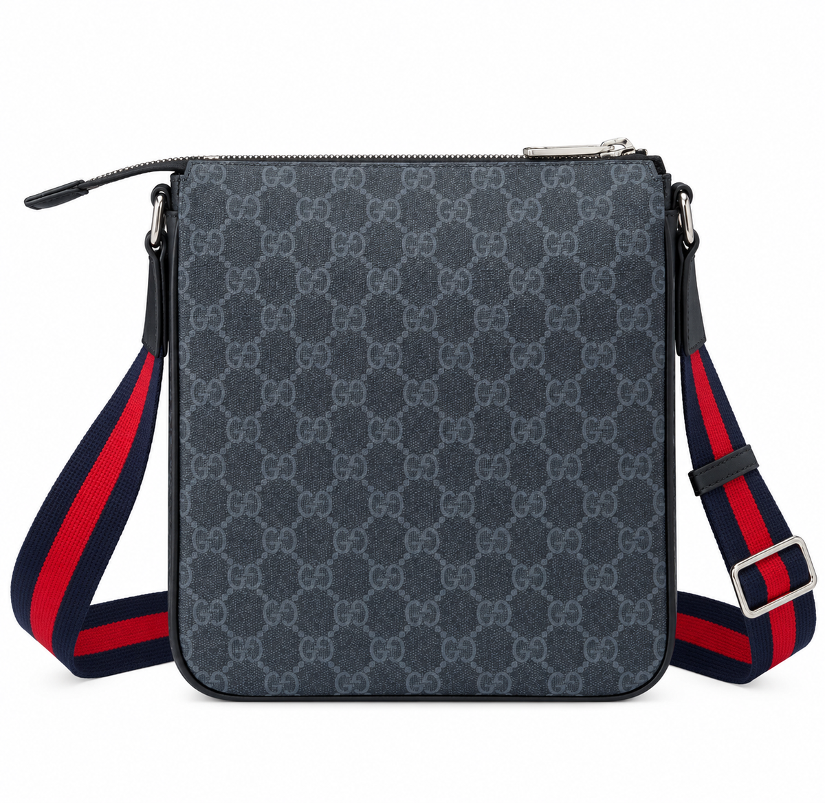 Gucci GG Supreme Messenger Bag – Grey