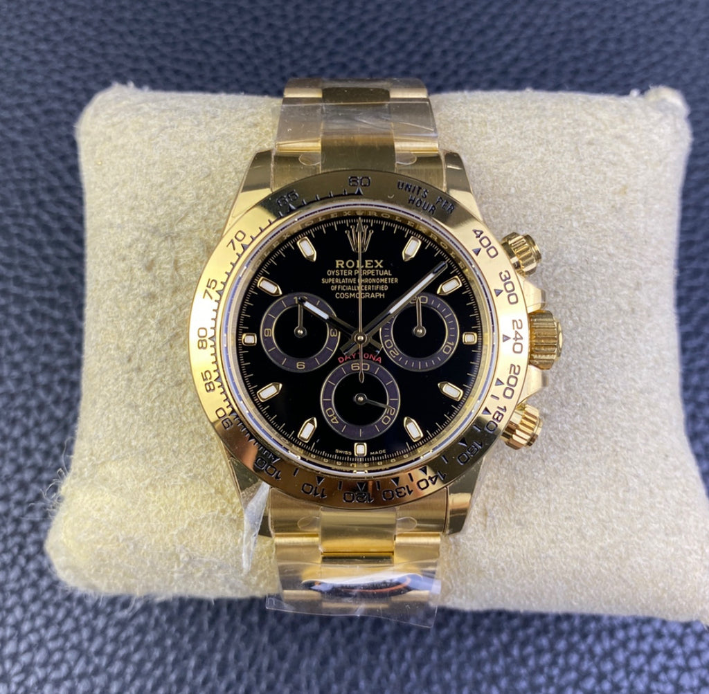 Rolex Cosmograph Daytona – Yellow Gold/Black