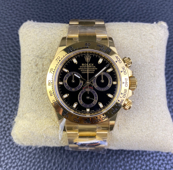 Rolex Cosmograph Daytona – Yellow Gold/Black