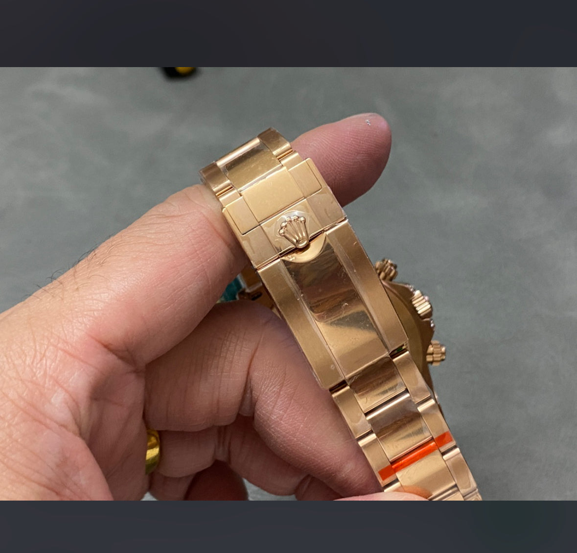 Rolex Daytona Rainbow Cosmograph – Rose Gold/Black