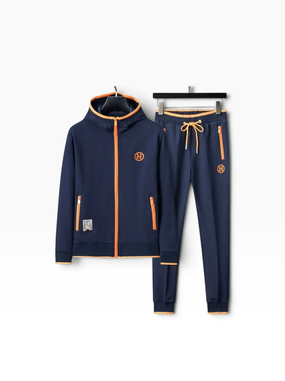 Hermès Navy & Orange Tracksuit